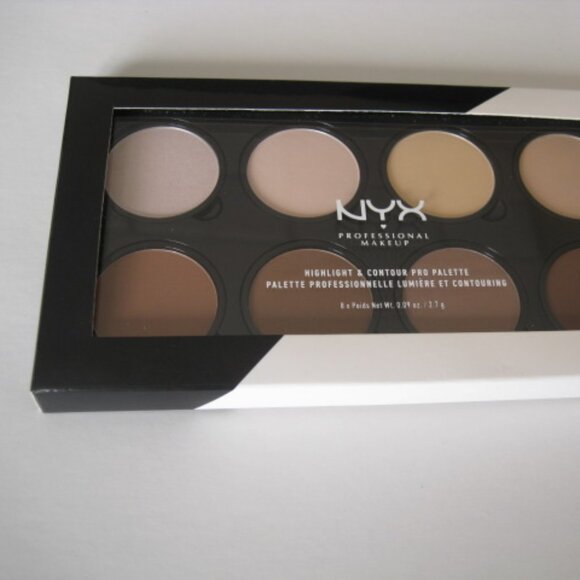 NEW NYX Highlight & Contour Pro Palette Powders Sealed Refillable - Picture 2 of 7